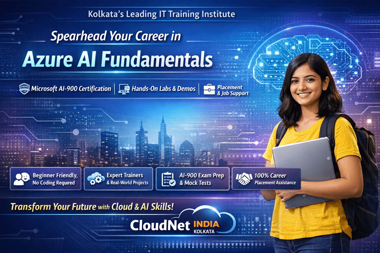 Microsoft Azure AI Fundamentals - CloudNet India | Cloud, DevOps ...