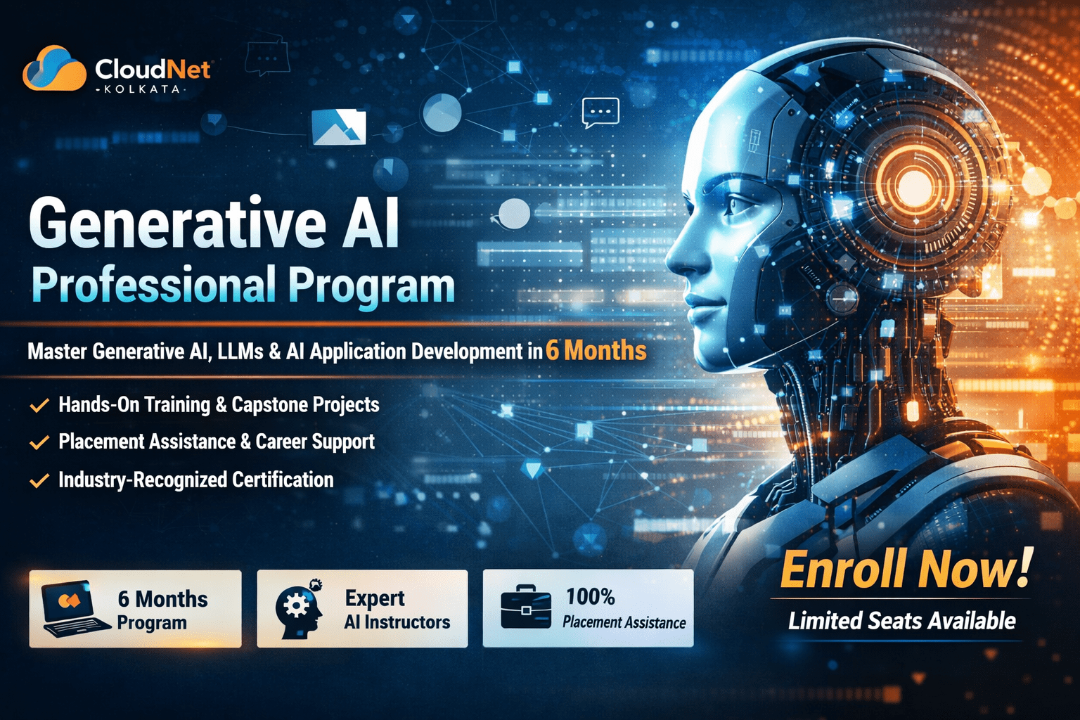 Generative AI Course in Kolkata | LLMs & GenAI Training