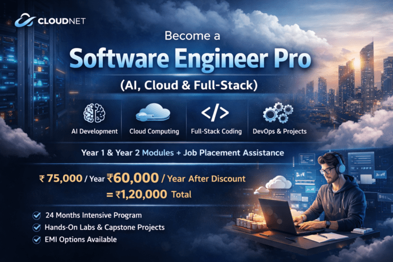 Professional Software Engineer Course in Kolkata – AI, Cloud & Full-Stack